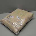 NICETOWN Thermal Insulated 100% Blackout Curtains, Noise Reducing Performance Slider Curtain Panel with Black Lining, Full Light Blocking Patio Door Drapery (1 PC, 100-inch x 84-inch, Biscotti Beige)