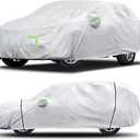 Car Cover Custom Fit for Honda CRV 1997-2025,Toyota RAV4 1996-2025,6 Layers Truck Cover Waterproof All Weather for Automobiles,Outdoor Full Exterior Cover,Rain, Sun, Wind Protection,Silver