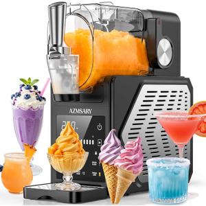 Slushie Machine for Home,85OZ Ice Cream Maker, 6 Presets, No Ice Needed