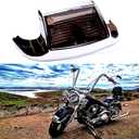 Rich Choices Front Smoked Fender Light LED Fender Tip Lights Compatible with Harley Road King Electra Glide Ultra Classic Heritage Softail Touring FLHR FLSTC FLHTC FLHTCU