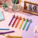 Engrowtic 60 Pcs Motivational Rainbow Ballpoint Pens Bulk Back to School Emotional Positive Pens with Inspirational Quote Black Ink Gift for Teacher Student