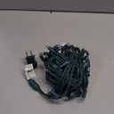 Novelty Lights 25ft 50 LED Warm White Christmas Lights Outdoor/Indoor, 6" Spacing, Green Wire String Lights for Festive Xmas Lighting, IP55, UL Listed, Dimmable, Connectable