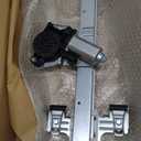 741-389 Rear Right Passenger Side Power Window Regulator Motor 2-Pins Plug Compatible with 2007-2013 Silverado 1500 2500HD 3500HD/GMC Sierra 1500 2500HD 3500HD,Extended Cab Pickup