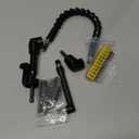 17Pcs Flexible Drill Bit Extension, Include 3Pcs Rotatable Socket Adapter 2Pcs Hex Shank 105 Right Angle Drill Attachment 10 Short Screwdriver Bits 90 Angled Bits and Bendable Extension