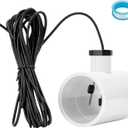 Upgraded GLX-FLO-RP Flow Switch Fit for Hayward Goldline Aquarite Salt System, Metal Pool Water Flow Sensor for Hayward Salt Cell and Chlorine Generator with w/Tee and 15ft Cable