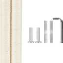 7.4cm 2.91in Diameter Cat Tree Scratching Post Replacement Sisal Pole Parts for Cat Tower (M10, 19.69in/50cm)
