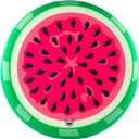 BigMouth Inc Giant Watermelon Fabric Pool Float, Inflatable Raft, Fun Summer Party Floatie