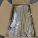 Wedding Arch Backdrop Stand Set of 3(7.3FT/ 6.6FT/ 6FT), Metal Balloon Arch for Wedding Ceremony Baby Shower, Outdoor Indoor Birthday Party, Garden Floral Arch Backdrop Stand Decoration, Gold