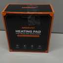 Graphene-Infused Instant Heating Pad with 3M Thinsulate, Ergonomic Weighted Heating Pad for Neck and Shoulders and Back, Heated Neck Wrap w/ 6 Heat Options 4 Auto Timer, Christmas Gifts for Women Men (22''x18'' Blue)