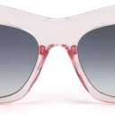 2 x FEISEDY Vintage Square Cat Eye Sunglasses Women Fashion Cateye Sunglasses B4051