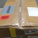 RoomTalks Mid Century Modern Washable Rug, Boho Cute Aesthetic 6x9 Area Rugs for Bedroom Dining Living Room Kitchen Office, Green Abstract Tropical Leaves Non Slip Thin Indoor Botanical Carpet