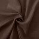 BGment Brown Linen Curtains 84 Inch Length 2 Panels for Living Room Windows, Chocolate Semi Sheer Drapes Textured with Rod Pocket for Farmhouse Bedroom Dining Decor Lightweight, Each 52 Inch Wide