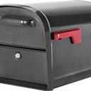 Architectural Mailboxes 6300P-10 Locking Parcel Mailbox, X-Large, Pewter