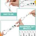 3 x Tondiamo 20 Pcs Administrative Assistant Daily Affirmations Gifts Bulk Keychains with Keyring Clips for Christmas Admin Assistants Secretary Gifts Appreciation Ideas