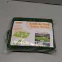 LOOBANI Dog Grass Pee Pads, Artificial Dog Grass Pads for Potty Tray, Fake Grass for Dogs to Pee On, Outdoor Indoor Pee Grass for Dog Potty(14*18 inch)