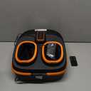 Foot Massager Machine with Heat, Upgraded Deep Rolling, Compression, Ankle Kneading, Shiatsu Foot Massager for Neuropathy Plantar Fasciitis, Gifts for Home Office Men Women Fits Up to 13"