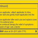 PREPARATION H Hemorrhoid Symptom Treatment Ointment, Itching, Burning & Discomfort Relief, Tube (2.0 Ounce)