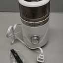 SHARDOR Electric Super Silent Blade Coffee Grinder, Timed Grind Control Rotary Knob, Adjustable Coarse to Fine for Coffee Beans, Spices & Herbs, with 1 Removable Stainless Steel Bowl, Cream