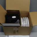 Pool Cover Pump Above Ground - Submersible Sump Pump, Swimming Water Removal Pumps, with Drainage Hose & 25 Feet Extra Long Power Cord, 850 GPH inGround, 3 Adapters Black