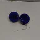 Namalu 24 Pcs Royal Blue Velvet Glitter Christmas Ball Ornaments Bulk 2.36" Flocked Christmas Tree Ball Ornaments Set Shatterproof Xmas Bulbs Tree Decorations for Holiday Wedding Party Decor