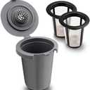 Reusable Filter Cup for Cuisinart，Compatible with SS-RFC Single Serve Brewer Coffe Maker (1 Pack with 1 Mesh Filters)