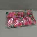 Kuoser Waterproof Dog Coat, Reversible Dog Jacket for Large Dogs, Adjustable Durable Doggie Winter Coat for Groowing Puppies Warm Puppy Cold Weather Apparel, Rose L (Large (Pack of 1))