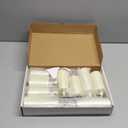 Homemory Ivory Acrylic Flameless LED Candles, Battery Operated with Remote Control and Timer, Electric Fake Candles for Wedding, Home Decor, Set of 9