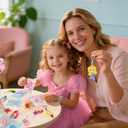 Roaring Good Time Mermaid Party Favors Mermaid Party Decorations Mermaids Goodie Bags Little Mermaids Birthday Decorations for Sea Birthday Decor Baby Shower Rewards Pinata Supplies (Purple 1)