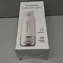 Portable Bottle Warmer for Travel, 20 oz Large Capacity Bottle Warmer On The Go, 10400mAh Long-Lasting Battery&Super Fast Charging in 2.5 Hours, Fast Heating for Breastmilk, Formula, Water