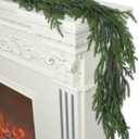 Christmas Pine Garland - Real Touch Green Garland - Artificial Realistic Cedar Garlands for Mantel, Staircase, Tabletop - Indoor Outdoor Winter Christmas Decor, Size 6'56 Ft