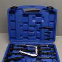 16PCS Bearing Puller Slide Hammer Set, Blind Hole Collet Bearing Race and Seal Puller Extractor Kit | Blind Inner Bearing Puller, Slide Hammer Puller Tool Set