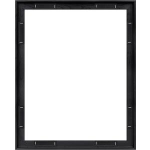 16x20 Canvas Frame, Black Floating Frames for Finished Canvas Painting, Vertical or Horizontal Wall Hanging Floater Frame with Adhesive Velcro for wall Art, 1 Pack.