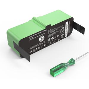 for iRobot Li-ion Battery Replacement, Compatible with Roomba 960 980 981 970 965 801 805 850 860 877 890 891 895 695 690 685 680 677 675 671 670 665 652 640 614 615 Series R3 4419696 Vacuum Batteries