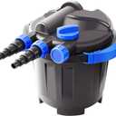 CANVUNTHY Pressure Filter for Garden, Pool Fishpond Pump Filter