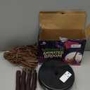 Magics Halloween Floating Broom, Halloween Dancing Witch Broomstick Motion Activated Dancing LED Lights Spookys Sound, Animated Moving Witch Broom Effect Indoor Outdoor Haunteds Party