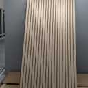 Wood Wall Panels Acoustic Wall Panels Decorative 2 Pack Wood Slat Wall Panels 3D Soundproof Wall Panels Decor