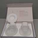 Momcozy Hands-Free Breast Pump S12 Pro, Wearable & Portable Pump with Soft DoubleFit Flange, 3 Modes | 9 Levels Double Electric Pump, Smart Display, 24mm, 2 Pack, Cozy Grey