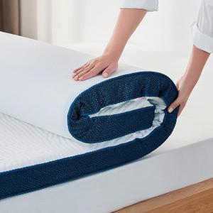 4.5 Inch Queen Memory Foam Mattress Topper, Mattress Pad Cover for Hard Bed, Soft Fluffy & Pressure Relief 4.5 Inch Queen Memory Foam Mattress Topper, Mattress Pad Cover for Hard Bed, Soft Fluffy & Pressure Relief