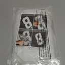 Zonon 22 Pieces Iron on Numbers T Shirt Heat Transfer 0 to 9 Jersey Numbers for Team Uniform Sports(White,8 Inch)