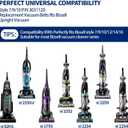 Vacuum Belt 4 Pack for Bissell Style 7/9/10 p/n 3031120#2031093#32074#3031123 PowerForce Helix Powerlifter CleanView Swivel Rewind Pet Vacuum Cleaner