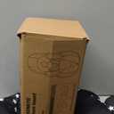 THE KENKYO Infant Insert with Extra Headrest, Adjustable Baby Car Seat Head Support with Shoulder Pads Set, Breathable Air Mesh Car Seat Insert for Newborn (Black Star)