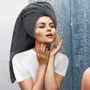 Utopia Towels 8 Piece Premium Towel Set, 2 Bath, 2 Hand, and 4 Wash Cloths, 600 GSM 100% Ring Spun Cotton, Highly Absorbent Towels for Bathroom, Gym, Hotel, and Spa, Grey