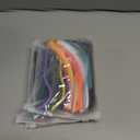 3 x ddLUCK Sensory Activity Board, Silicone Fidget Toy for Stress Relief, Calming, Focus, ADHD and Autism, 6 Colors Sensory Toys Game Controller for Kids 2+ & Adults with 20 Strings