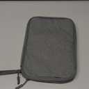 CILLA Electronics Organizer Travel, Travel Cord Organizer Case, Compact Electronics Accessories Bag for Cable, Cord, Charger, Phone (Dary Grey)