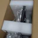 Desktop Anti-Theft Security Kiosk POS Stand Holder Enclosure for 10.2" 20212020 2019 iPad 7th 8th 9th Gen, Flip & 360 Swivel Design (Black)