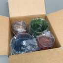 US Acrylic Optix Plastic Reusable Drinking Glasses (Set of 16) 14oz Rocks & 20oz Water Cups in Jewel Tone Colors | BPA-Free Tumblers, Made in USA | Top-Rack Dishwasher Safe