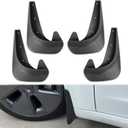 Mud Flaps Universal Mud Flaps No Drilling Protective Flaps for Saloon Car Pack of 4