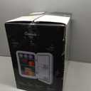 Cooluli 20 Liter Mini Fridge with Temperature Control - Black