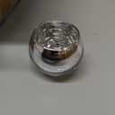 Homemory 12 Pcs Silver Votive Candle Holders, Round Mercury Glass Candle Holder, Tealight Candle Holders for Table Centerpieces, Baby Shower, Anniversary, Wedding, Home Decor, Halloween, Christmas