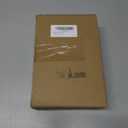 Janinka 6 Pcs Large White Christmas Bow Ornaments with Gold Snowflake Decor 13.4x9.1 Inch Big Plush Faux Fur Bow Decorations Furry Xmas Tree Topper for Wreath Door Window Fireplace Staircase Decor